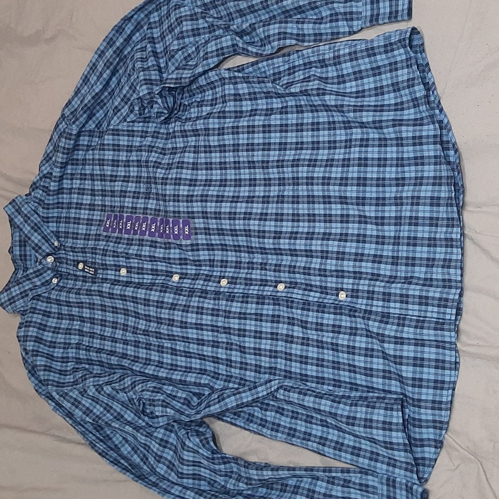 Chaps Easy Care Long Sleeve Button Down Shirt